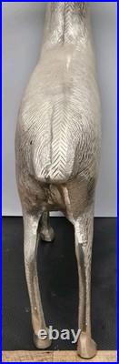 34 Tall Aluminum Christmas Reindeer Candle Holder Candalabra Indoor/Outdoor