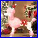 35_Christmas_Poodle_Dog_Decoration_with_Lights3D_Pink_Dog_Lighted_up_Outdoo_01_utu