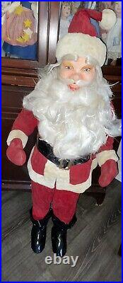 36 VINTAGE HAROLD GALE SANTA Store Display