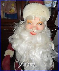 36 VINTAGE HAROLD GALE SANTA Store Display