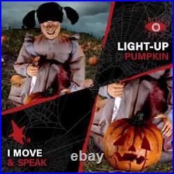 38Lunging Pumpkin Carver by Tekky, Indoor or Covered Outdoor Premium Halloween A 38Lunging Pumpkin Carver by Tekky, Indoor or Covered Outdoor Premium Halloween A