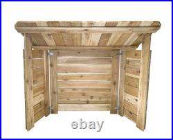 38 1/2 RED CEDAR Wood NATIVITY SHELTER WEATHER Guard CHRISTMAS OUTDOOR STABLE