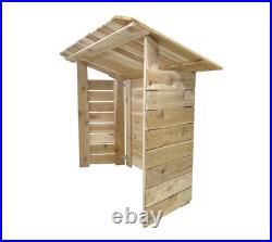 38 1/2 RED CEDAR Wood NATIVITY SHELTER WEATHER Guard CHRISTMAS OUTDOOR STABLE