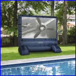 39127-32 Airblown Movie Screen 120x70 Widescreen Deluxe withStorage Bag