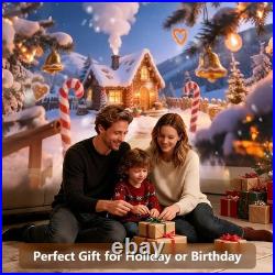 3D Projector, Mini HD 3D Galaxy Projector with Bluetooth Speaker & Remote, 1/