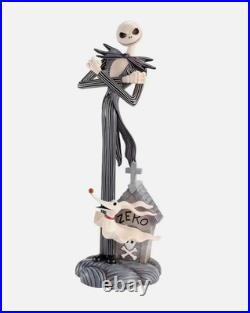 3.5ft Nightmare Before Christmas Jack Skellington & Zero Halloween Porch Greeter