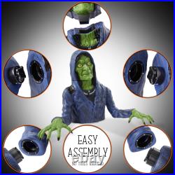 3 Ft. Halloween Groundbreaker Decoration Scary Outdoor Yard Lawn Graveyard Decor