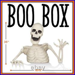 3 Ft. Halloween Groundbreaker Skeleton, Giant Scary Outdoor Yard Decoration