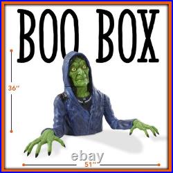 3 Ft. Halloween Groundbreaker Witch Scary Outdoor Yard Lawn Graveyard Decoration