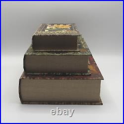 3 Halloween Witch's Handbook Spells & Potions Retro Style Faux Books Stash Boxes 3 Halloween Witch's Handbook Spells & Potions Retro Style Faux Books Stash Boxes