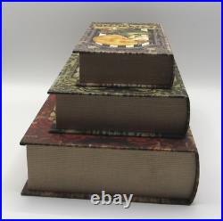 3 Halloween Witch's Handbook Spells & Potions Retro Style Faux Books Stash Boxes 3 Halloween Witch's Handbook Spells & Potions Retro Style Faux Books Stash Boxes