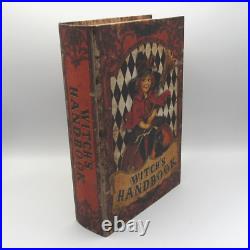 3 Halloween Witch's Handbook Spells & Potions Retro Style Faux Books Stash Boxes 3 Halloween Witch's Handbook Spells & Potions Retro Style Faux Books Stash Boxes