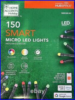 3 Home Accent 150 Micro Dome Color Changing Smart LED Lights Powered by Hubspace 3 Home Accent 150 Micro Dome Color Changing Smart LED Lights Powered by Hubspace
