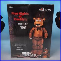 3 Pack Five Nights at Freddys Life Size Halloween LED Inflatable Animated Props