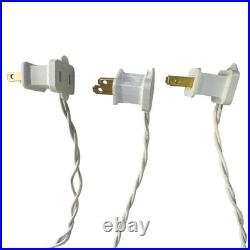 3 Pack LED Christmas Santa Outfit Raccoon Family Outdoor Yard Holiday Decor