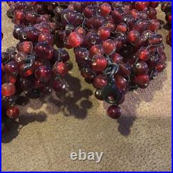 3 Pottery Barn Pepperberry Garland Christmas Tree Pepper Berry Red 5 Ft Each NWT