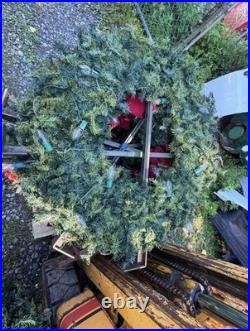 40 Commercial Christmas wreath pre lit