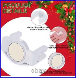 475+ Pcs Christmas Magnetic Light Clips C9 Magnetic Light Hang Hooks Clear OBO