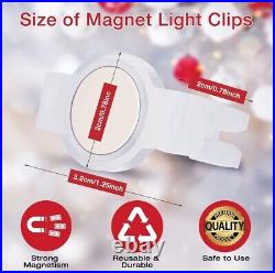 475+ Pcs Christmas Magnetic Light Clips C9 Magnetic Light Hang Hooks Clear OBO