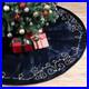 48inch_Christmas_Tree_Skirt_Navy_Blue_Luxury_Velvet_Plush_Fur_Skirts_Baroque_01_nz