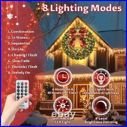 48inch Large Christmas Wreath Outdoor Christmas Wreath with 300 Lights and 48inch Large Christmas Wreath Outdoor Christmas Wreath with 300 Lights and