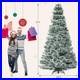 4_5_9FT_Pre_lit_Snow_Flocked_Artificial_Christmas_Tree_Spruce_Xmas_Tree_withLights_01_vh