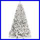 4_5_9_ft_Pre_Lit_Snow_Flocked_Spruce_Artificial_Christmas_Tree_with_Pine_Cone_01_jxn