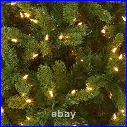 4.5 ft Pre-Lit Downswept Douglas Fir Artificial Christmas Tree, 300 LED Light