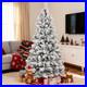 4_9_Ft_Snow_Flocked_Artificial_Christmas_Tree_Frosted_Pine_Tree_Foldable_Base_01_yu