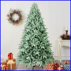 4-9ft Artificial Christmas Tree Blue Spruce Xmas tree & Foldable Base with Stand 4-9ft Artificial Christmas Tree Blue Spruce Xmas tree & Foldable Base with Stand