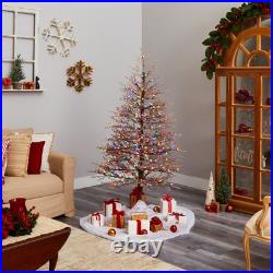 4' Frosted Berry Christmas Tree with 100 Multicolored Gum Green 48 4' Frosted Berry Christmas Tree with 100 Multicolored Gum Green 48