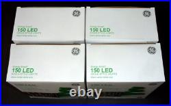 (4) GE Energy Smart 150 Warm White LED Plug-In Christmas / Wedding Icicle Lights