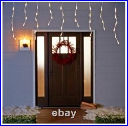 (4) GE Energy Smart 150 Warm White LED Plug-In Christmas / Wedding Icicle Lights
