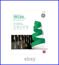 (4) GE Energy Smart 150 Warm White LED Plug-In Christmas / Wedding Icicle Lights