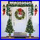 4_Pieces_Christmas_Set_with_Entrance_Trees_Garland_and_Wreath_Xmas_Decoration_01_agia