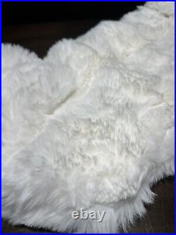 4 TAHARI FAUX FUR Christmas Stockings SO SOFT Luxe NEW! 20 Xmas GORGEOUS