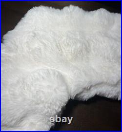 4 TAHARI FAUX FUR Christmas Stockings SO SOFT Luxe NEW! 20 Xmas GORGEOUS