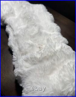 4 TAHARI FAUX FUR Christmas Stockings SO SOFT Luxe NEW! 20 Xmas GORGEOUS