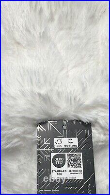 4 TAHARI FAUX FUR Christmas Stockings SO SOFT Luxe NEW! 20 Xmas GORGEOUS
