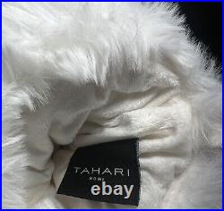 4 TAHARI FAUX FUR Christmas Stockings SO SOFT Luxe NEW! 20 Xmas GORGEOUS