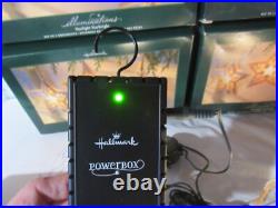 4 sets Hallmark Illuminations Starlight Starbright 9 Ornaments & Power Box M72M