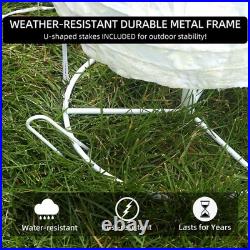 4pc Snowman Family Lighted Christmas Yard Decor Collapsible Display Set