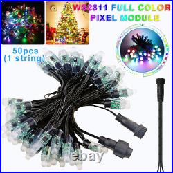 50-500pcs WS2811 RGB Full Color Pixels LED Module String light Chrismas Lamp USA