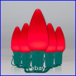 50 C9 OptiCore Shatterproof LED Christmas Lights Smooth Finish, Green Wire 50ft 50 C9 OptiCore Shatterproof LED Christmas Lights Smooth Finish, Green Wire 50ft