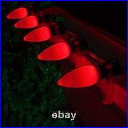 50 C9 OptiCore Shatterproof LED Christmas Lights Smooth Finish, Green Wire 50ft 50 C9 OptiCore Shatterproof LED Christmas Lights Smooth Finish, Green Wire 50ft