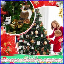 50 Pieces Modern Animal Christmas Ornaments For Christmas Tree Ornaments Decor