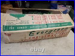 50s 60s Aluminum Specialty Co Evergreen Polyethylene 7' Christmas Tree Parts