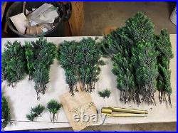 50s 60s Aluminum Specialty Co Evergreen Polyethylene 7' Christmas Tree Parts