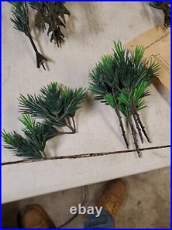 50s 60s Aluminum Specialty Co Evergreen Polyethylene 7' Christmas Tree Parts