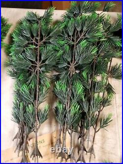 50s 60s Aluminum Specialty Co Evergreen Polyethylene 7' Christmas Tree Parts